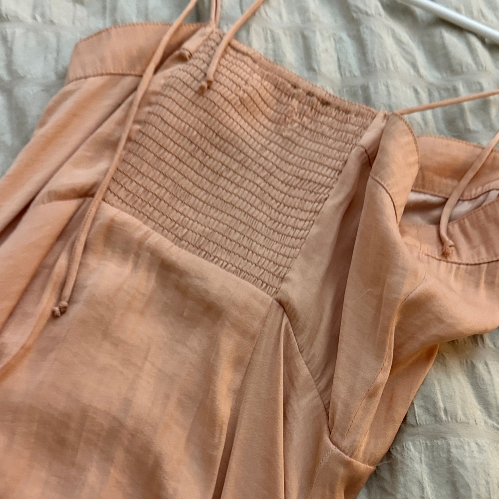 Urban outfitters Peach Button Down dress - boho - small - Picture 6 of 10